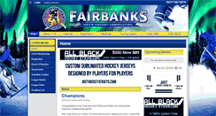 Desktop Screenshot of fairbanksmenshockey.com